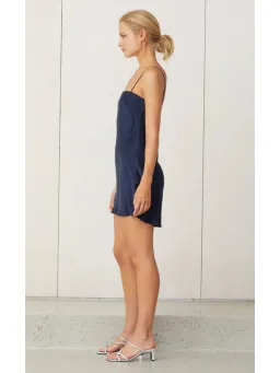 Bec & Bridge Classic Mini Slip Dress Navy Size AU 6 for rent on The Volte - image 2