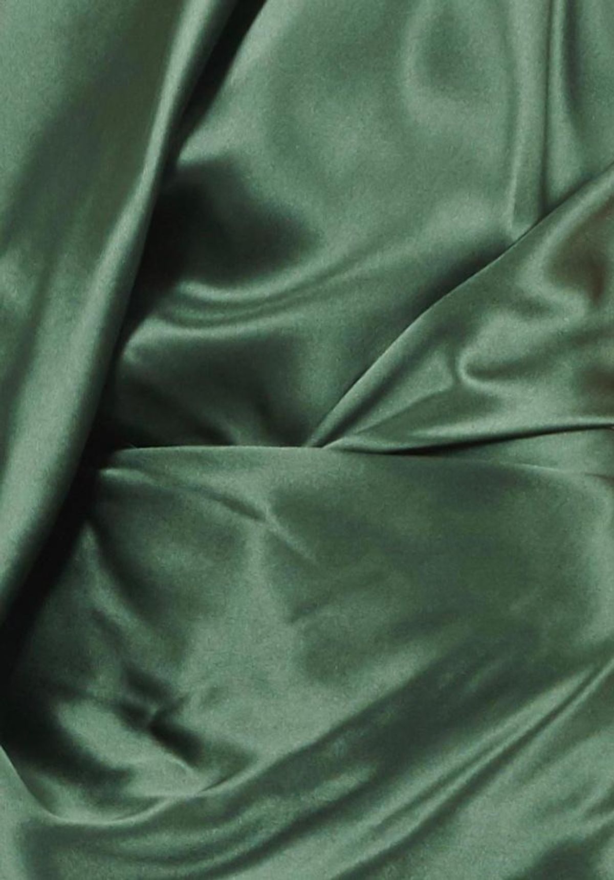 One fell swoop philly dress in silk jungle green/size 6 - Image 4