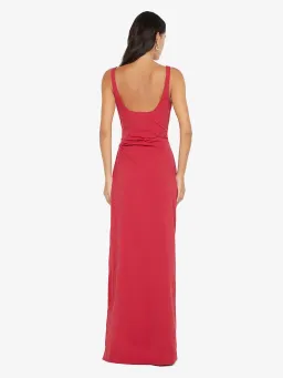 Bec & Bridge Dante Tuck Maxi Dress - Cherry Size 10 for rent on The Volte - image 2