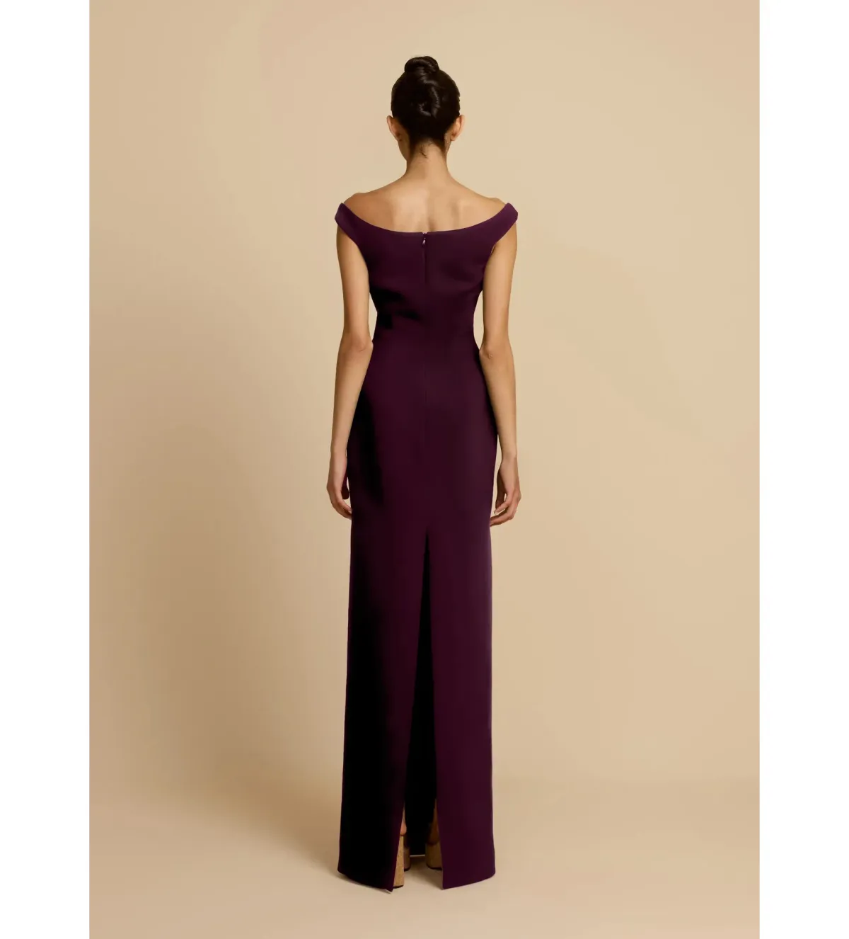 Arcina Ori Ellery Maxi Dress Plum Size M/AU 10 - Image 2