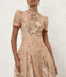 Zimmermann Rebellion beaded skirt and top set  for rent on The Volte - image 3