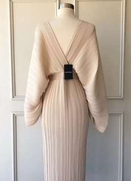 Country Road (Belted) Pleat Dress - Kimono Style for rent on The Volte - image 4