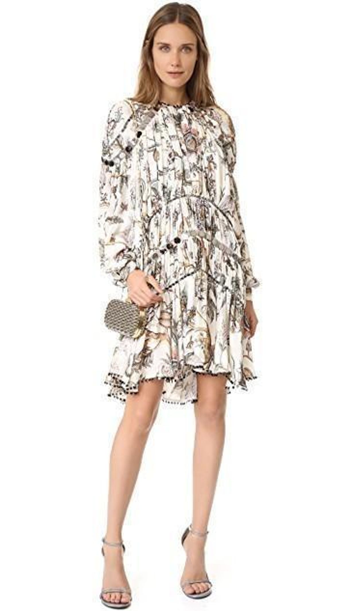 Zimmermann Karmic Aura Mirror Mini Dress, Size 0 (AU 8) - Image 1