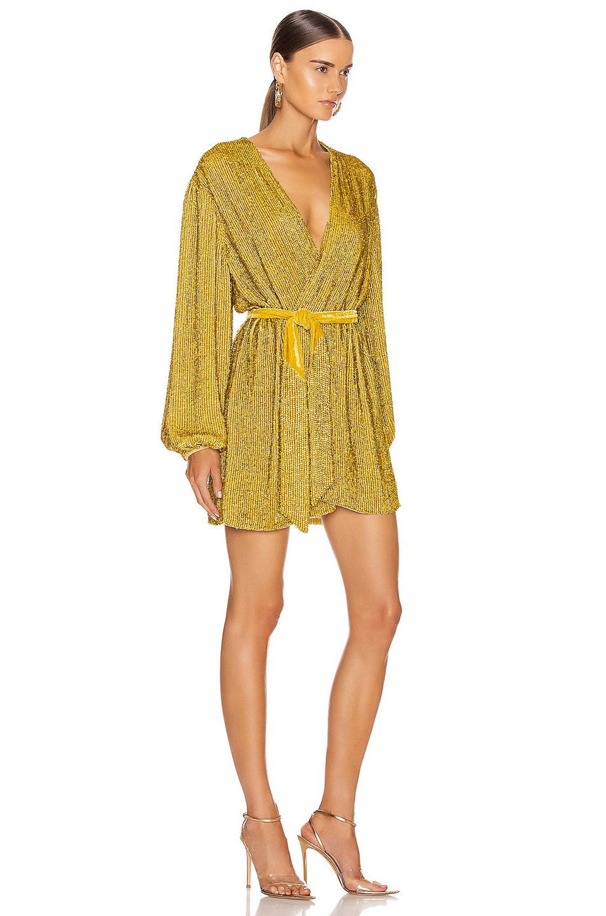 Retrofete Gabrielle Robe Mini Dress in Citrus Size S / Au 8 (BNWT!) - Image 1