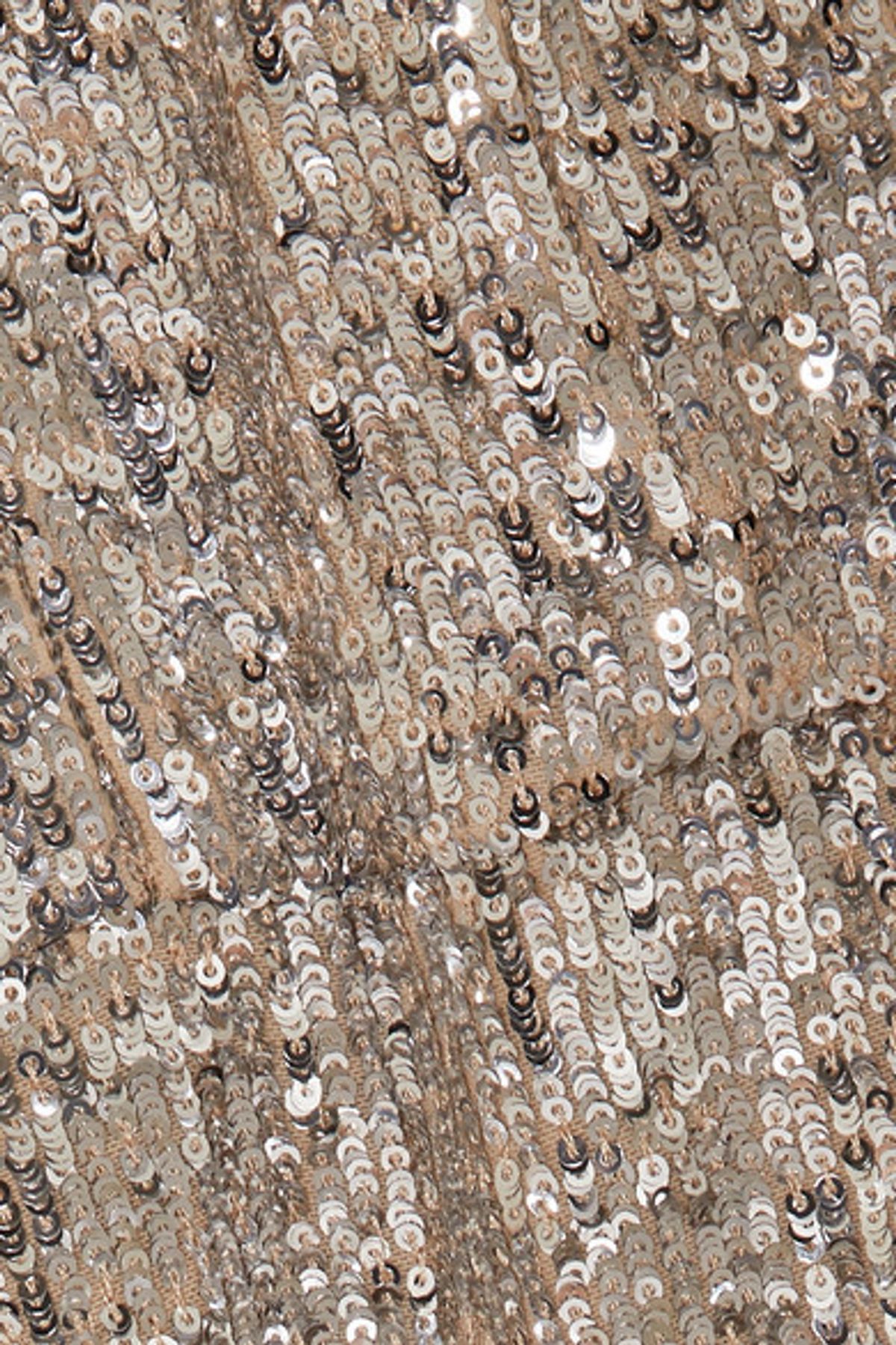 Magda Butrym - Deva twisted embellished sequined satin mini dress in Gold (size 10) - Image 5