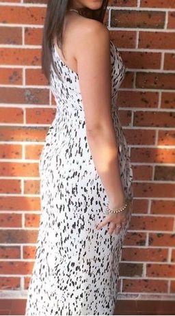 Shona Joy Deia High Neck Dress for rent on The Volte - image 2