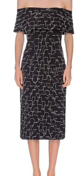 C/Meo Collective Phase 2 Black & White Phase 2 Dress for rent on The Volte - image 5