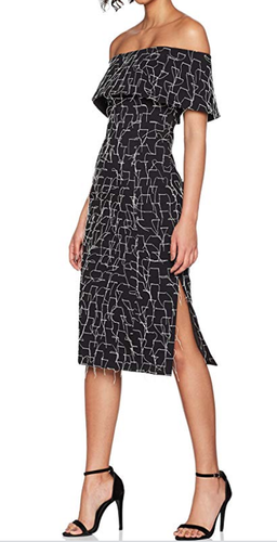 C/Meo Collective Phase 2 Black & White Phase 2 Dress for rent on The Volte - image 1