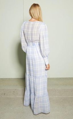 Bec & Bridge Alexa Midi Dress Gingham Print Size 8 for rent on The Volte - image 3