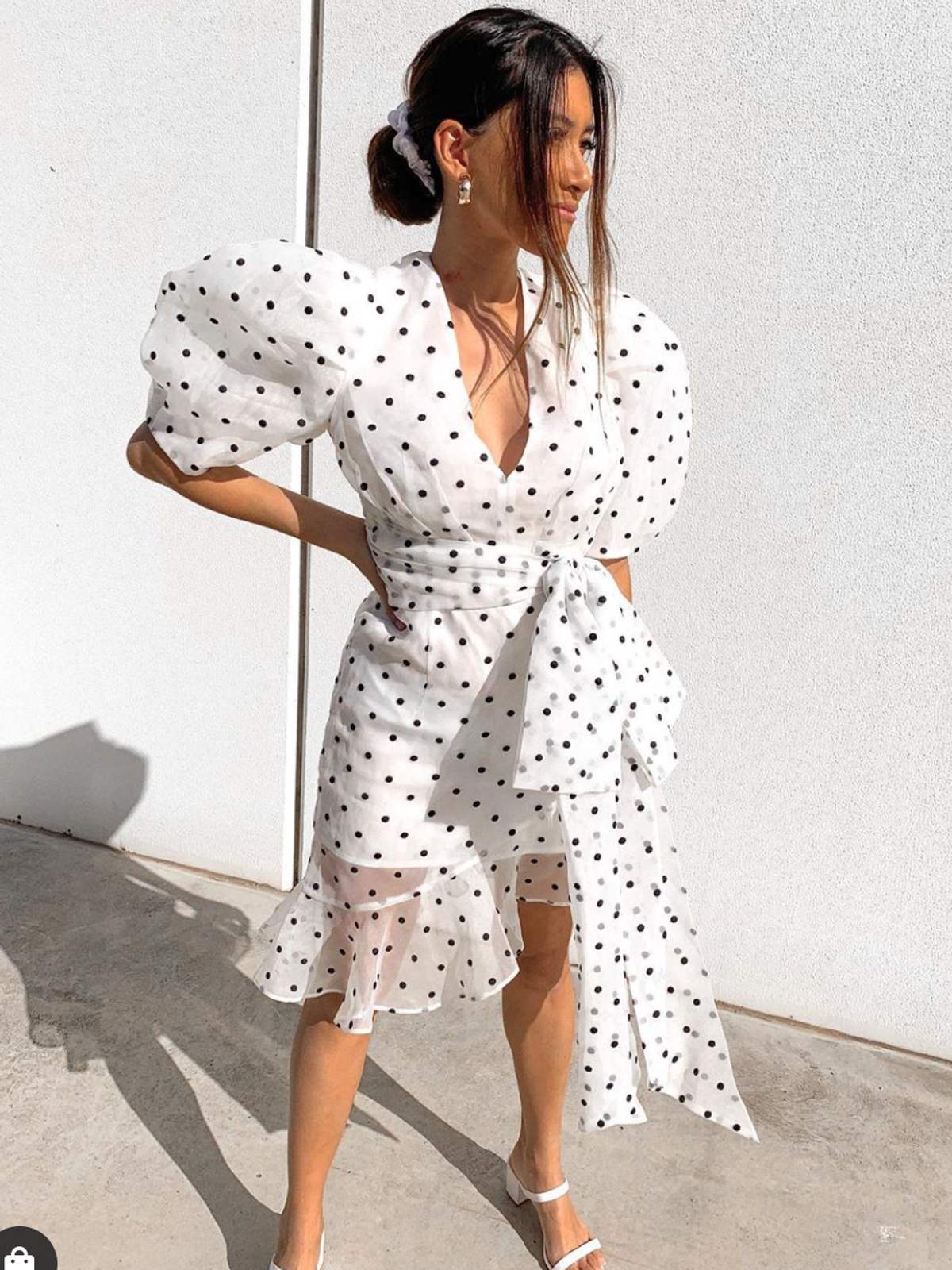 Thurley Glider Dress white size 10 - Image 1