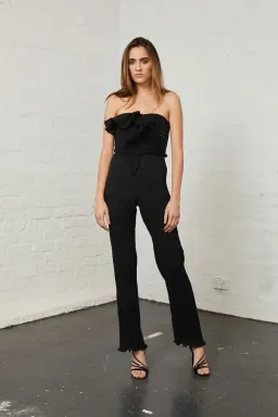 Bec and Bridge Loco Motion Jumpsuit Black Size 8  for rent on The Volte - image 1