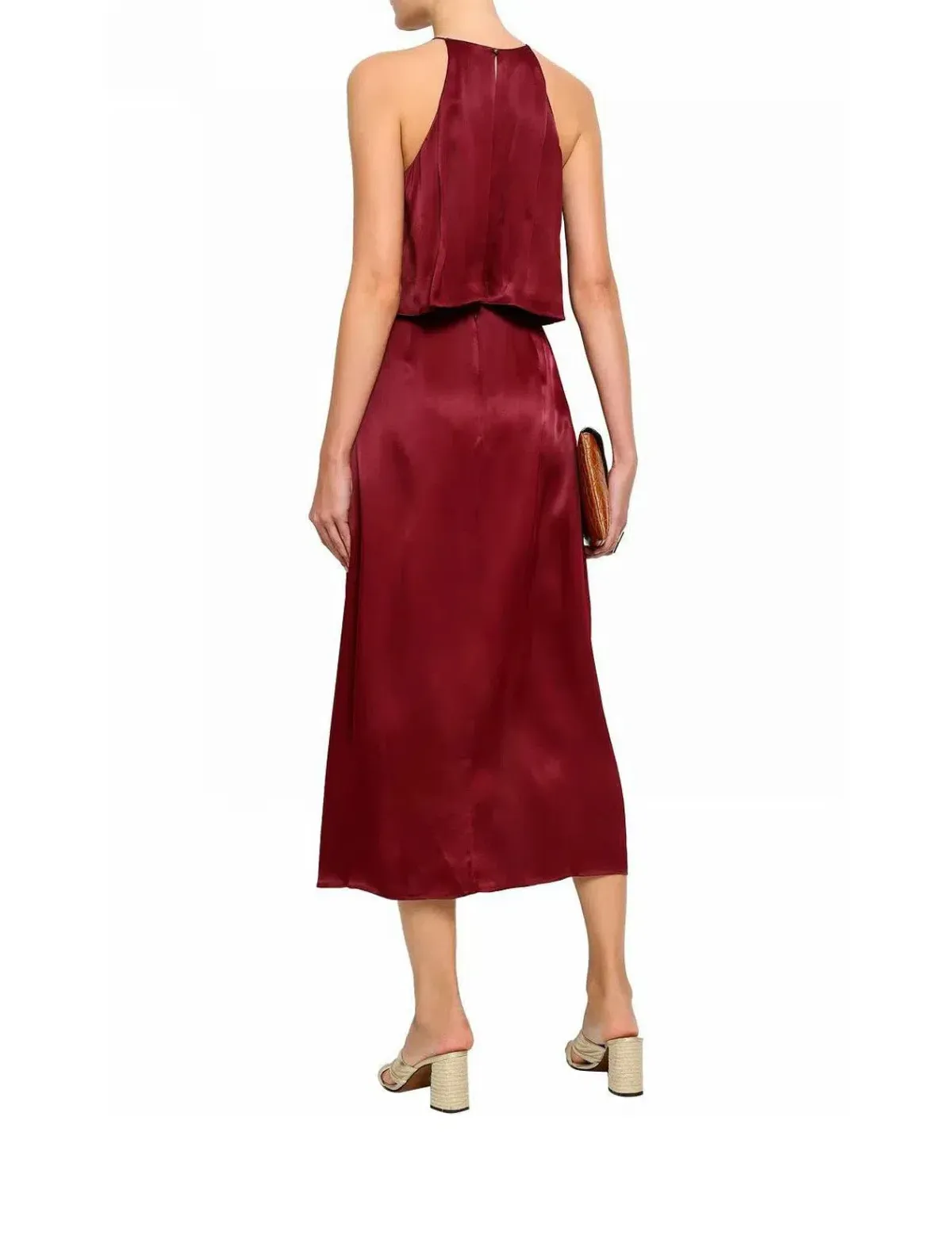 Zimmermann Swing Picnic Dress Burgundy Size 2 / Au 12 - Image 2