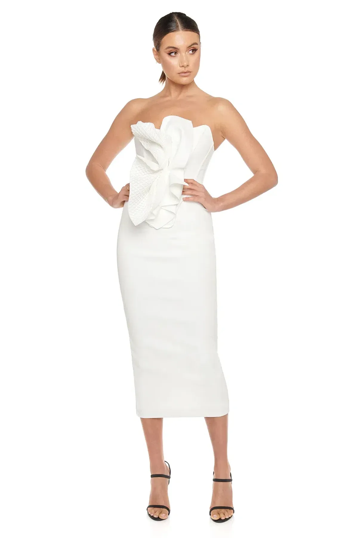 Eliya the Label Lilian Dress White Size 8 - Image 1