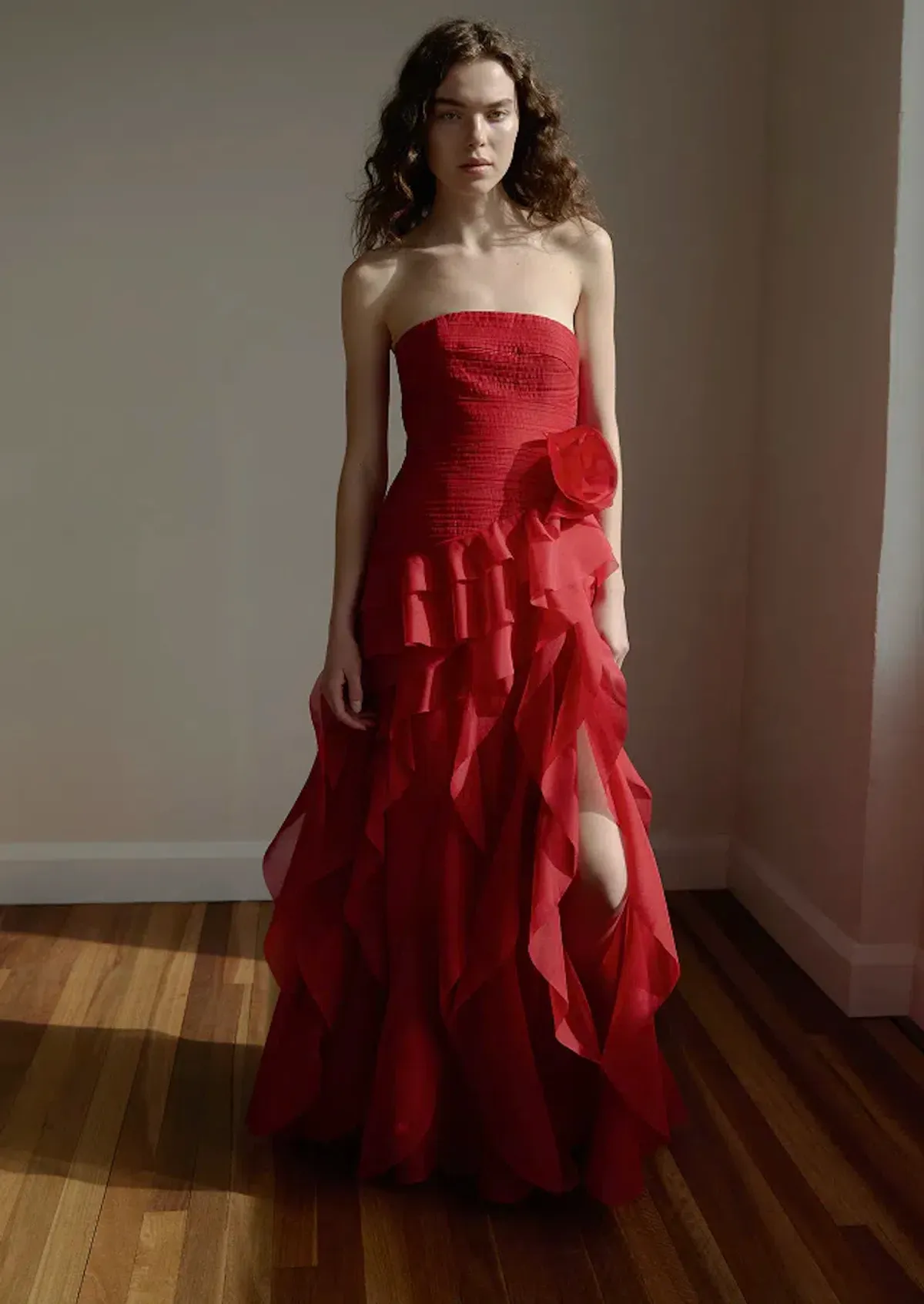 Canyon Gown | Scarlet Red - Size 8 - Image 1