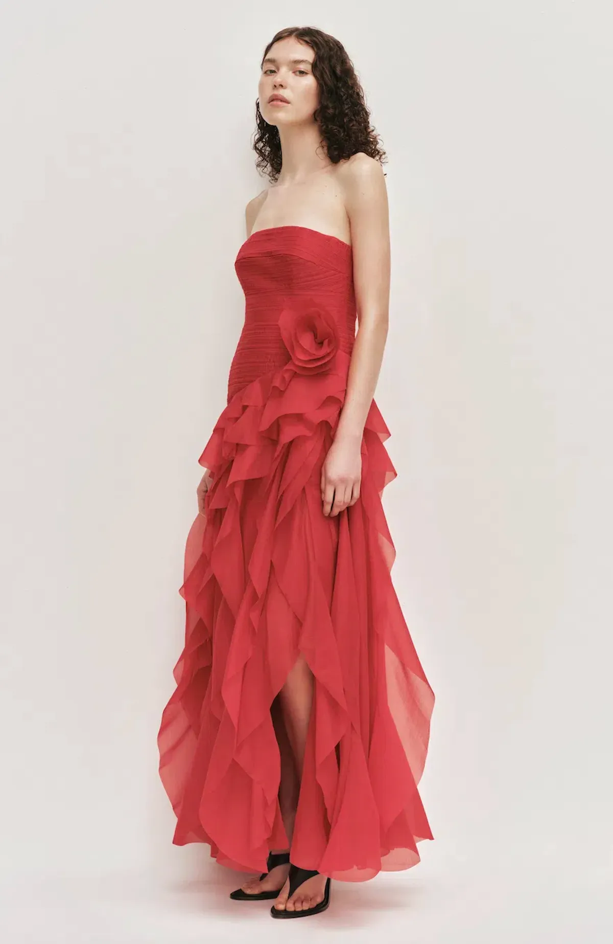 Canyon Gown | Scarlet Red - Size 8 - Image 3