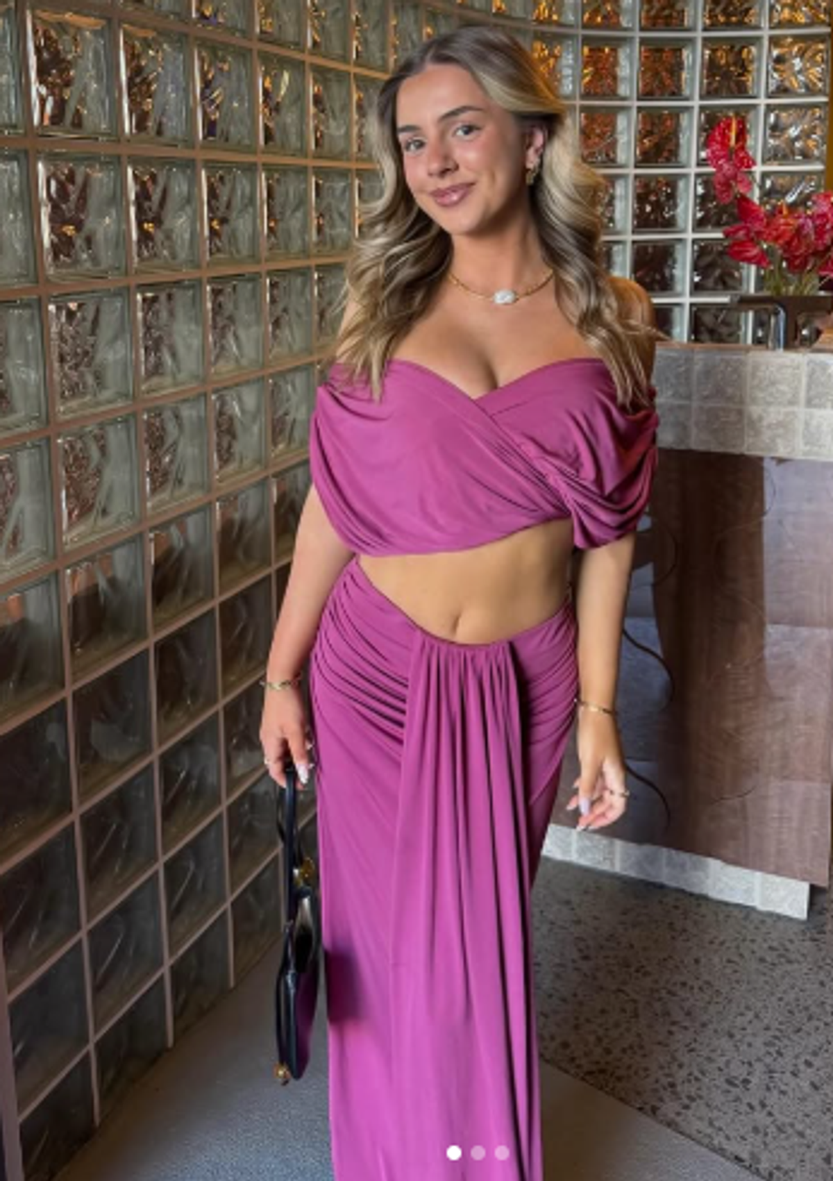 BENNI Celia Top and maxi skirt rose wine 6 - Image 1