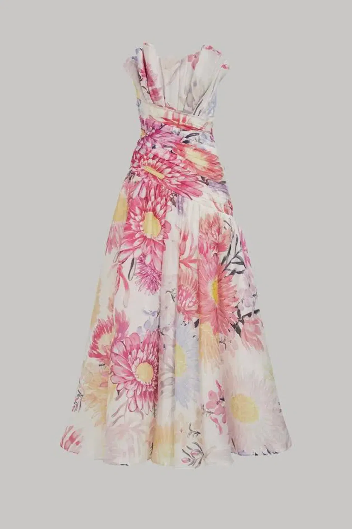 🌸New AJE Reflector Gown - Size 8 - Native Floral Pink - Sleeveless Formal Maxi Dress 🌸 - Image 6