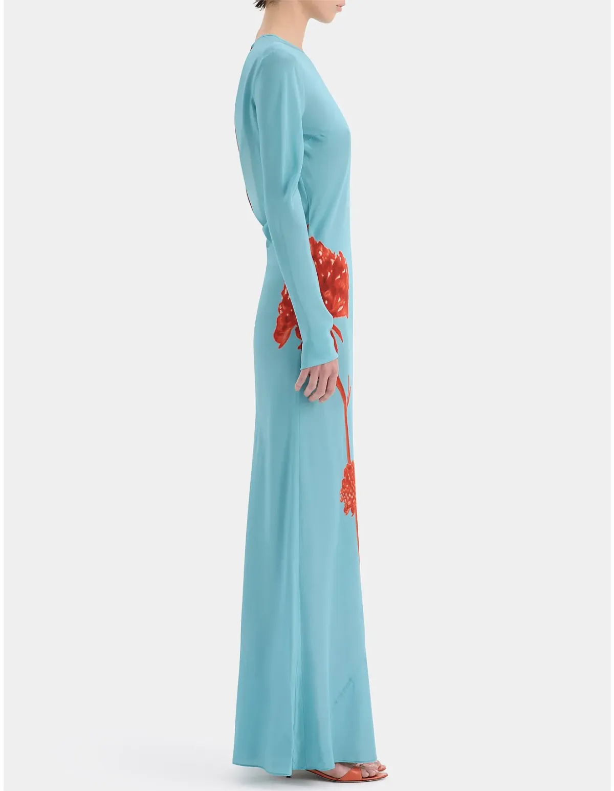 SIR Amelie Long Sleeve Maxi Dress Size 4 AU Flore - Image 3