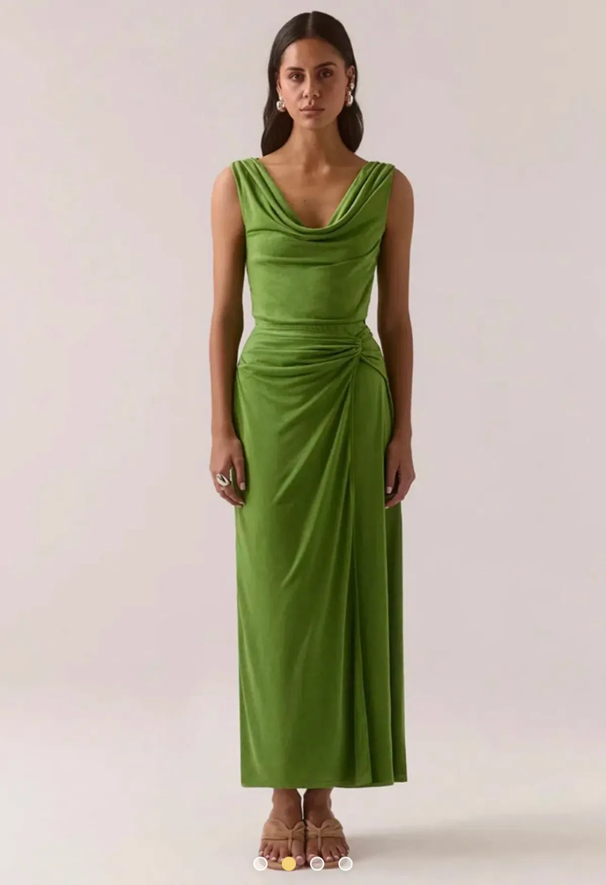 SOVERE STUDIO REYA DRESS NETTLE - SIZE 12 - Image 2