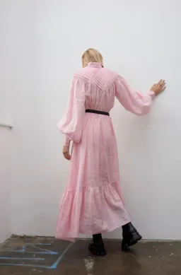 Alémais Halcyon Shirtdress Size 14 for rent on The Volte - image 4