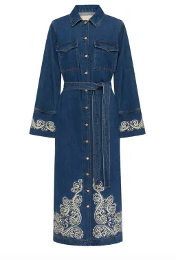 Alémais Jacones Shirtdress Size 16 for rent on The Volte - image 5