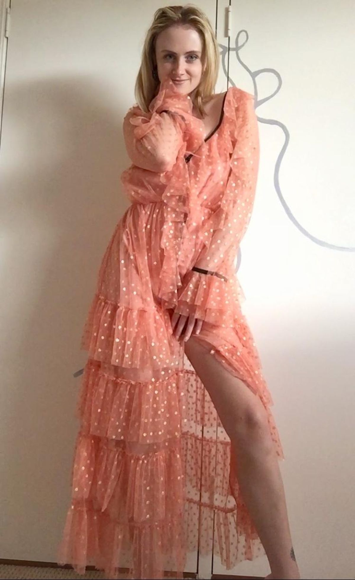 Alice McCall Flamenco Maxi Dress Rose Size 8 - Image 2