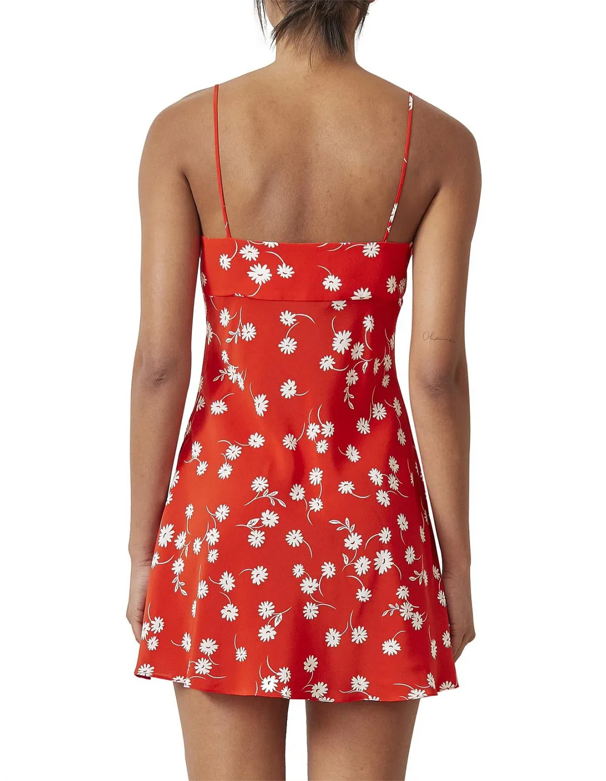 Bec & Bridge Daisy Mini Dress Red Size AU 8  - Image 3