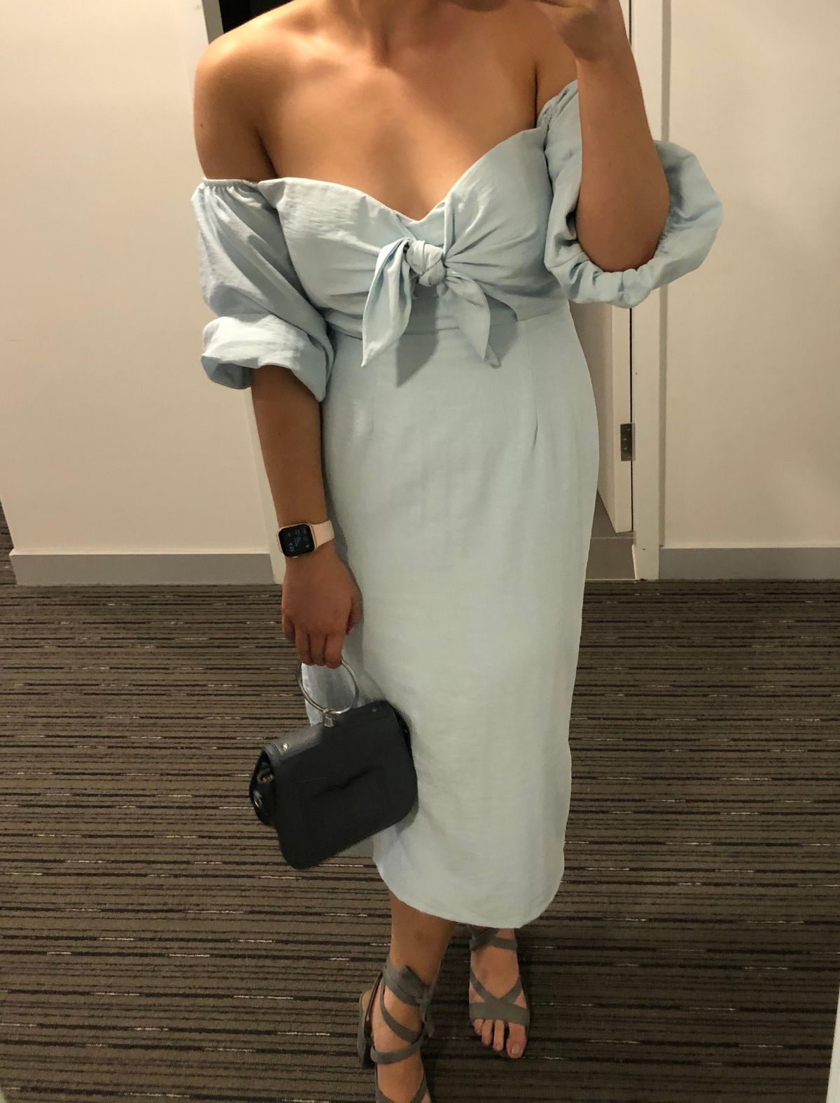 Billy J Boutique Blue Dress Size 12 - Image 2