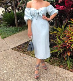 Billy J Boutique Blue Dress Size 12 for rent on The Volte - image 3