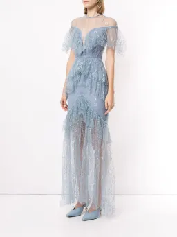 Alice McCall Magicians Daughter Gown Blue Size 12 for rent on The Volte - image 1