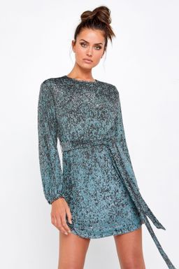 Mossman Night Fever Tie Dress Size 14 for rent on The Volte - image 2