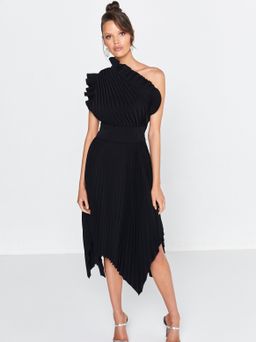 Mossman / The Lady Like Dress / Black / Size 10 for rent on The Volte - image 1
