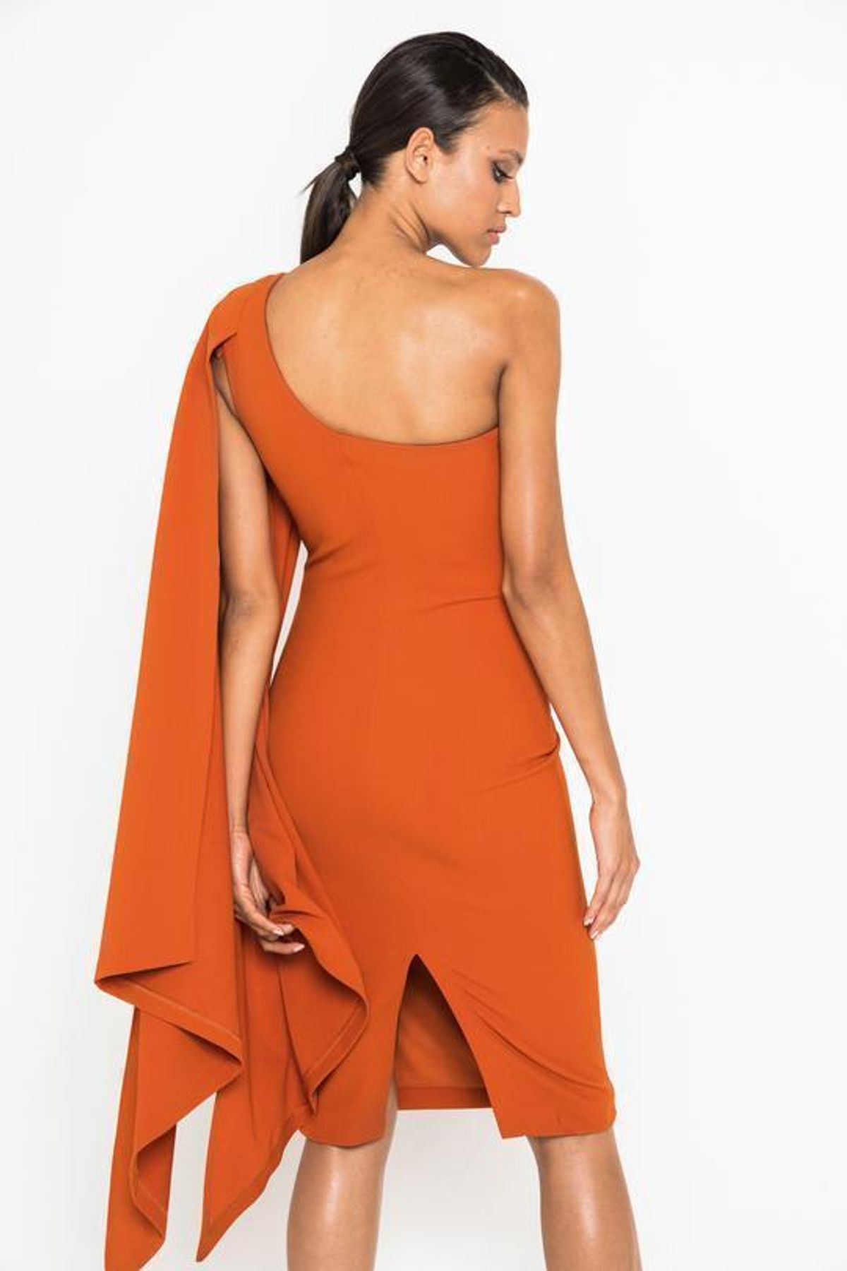 Mossman Moving On Up Dress orange Size 12 - Image 3
