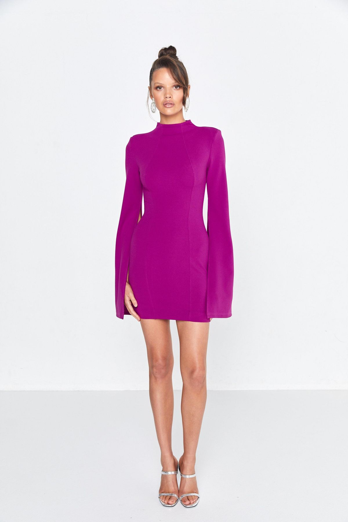 Mossman The Sense Of Mystery Dress Magenta Size 14 - Image 5