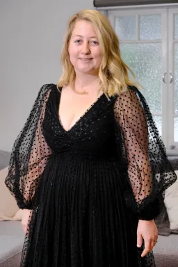 Zimmermann Lucky Pleated Polka Dot Ballet Dress Size 14 for rent on The Volte - image 3