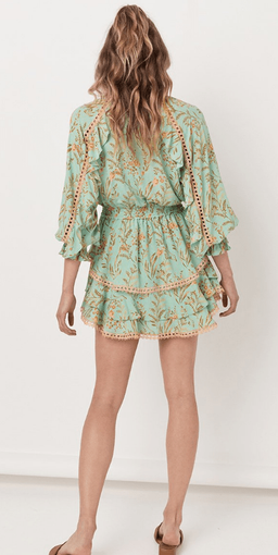 Spell & The Gypsy Maisie Playdress Vintage Turquoise Size 10 for rent on The Volte - image 3