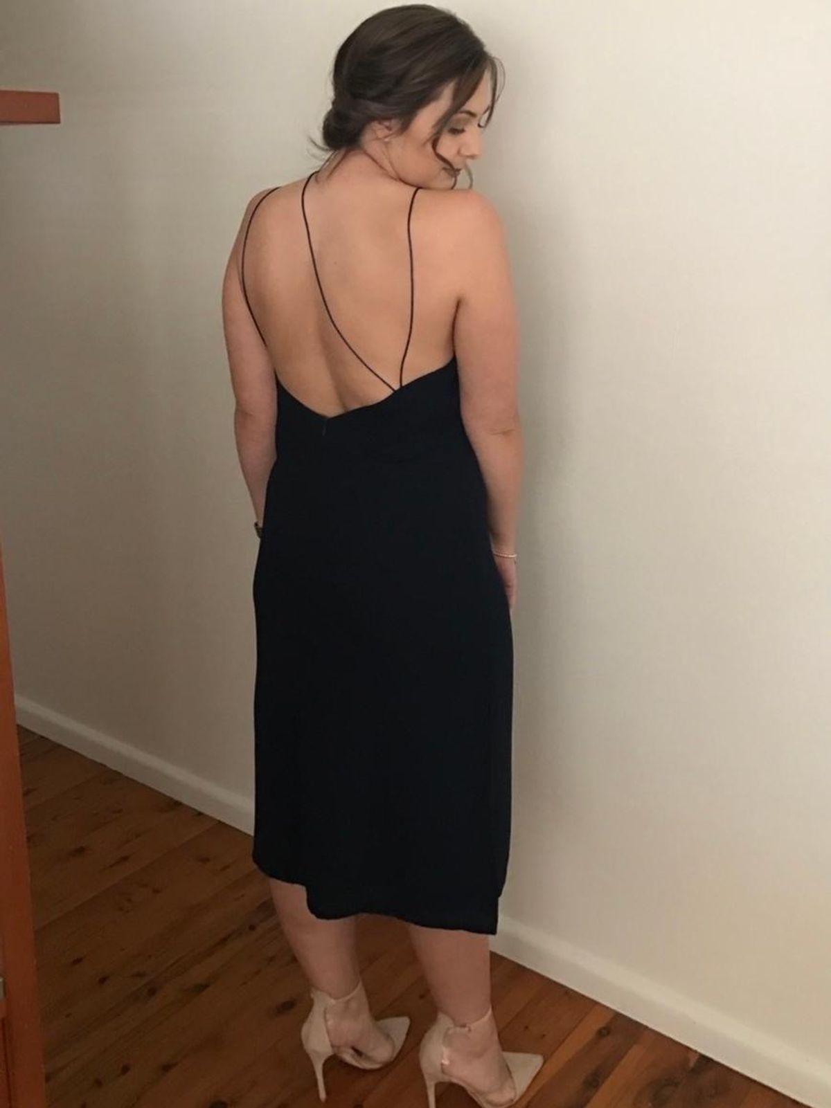 Maurie & Eve Seventh Floor Dress Navy Size 12 - Image 3