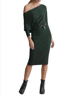 Witchery Off Shoulder Knit Dress size 8 for rent on The Volte - image 1