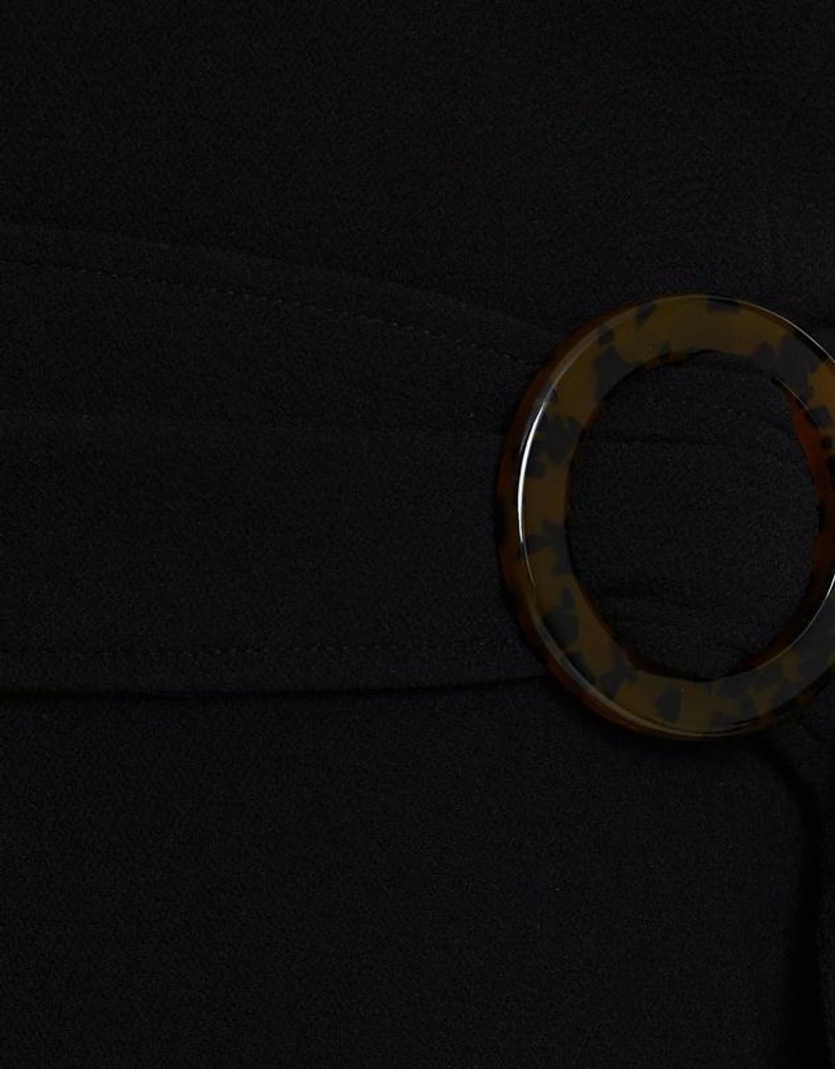 Shona Joy Fitted Cocktail Dress with Belt Black 10 - Image 7