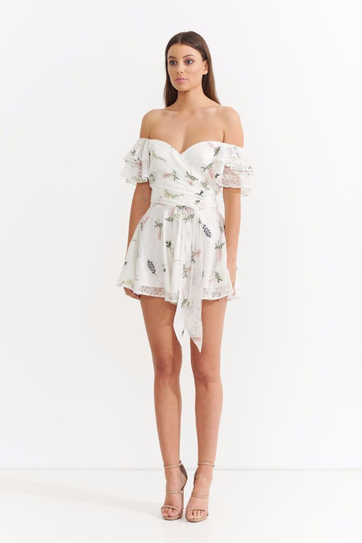 ASILIO | Botanical Crush White Romper | Size 6 | SOLD OUT - Image 3