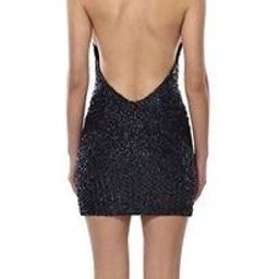 Misha Annie Sequin Dress black size 8 for rent on The Volte - image 2