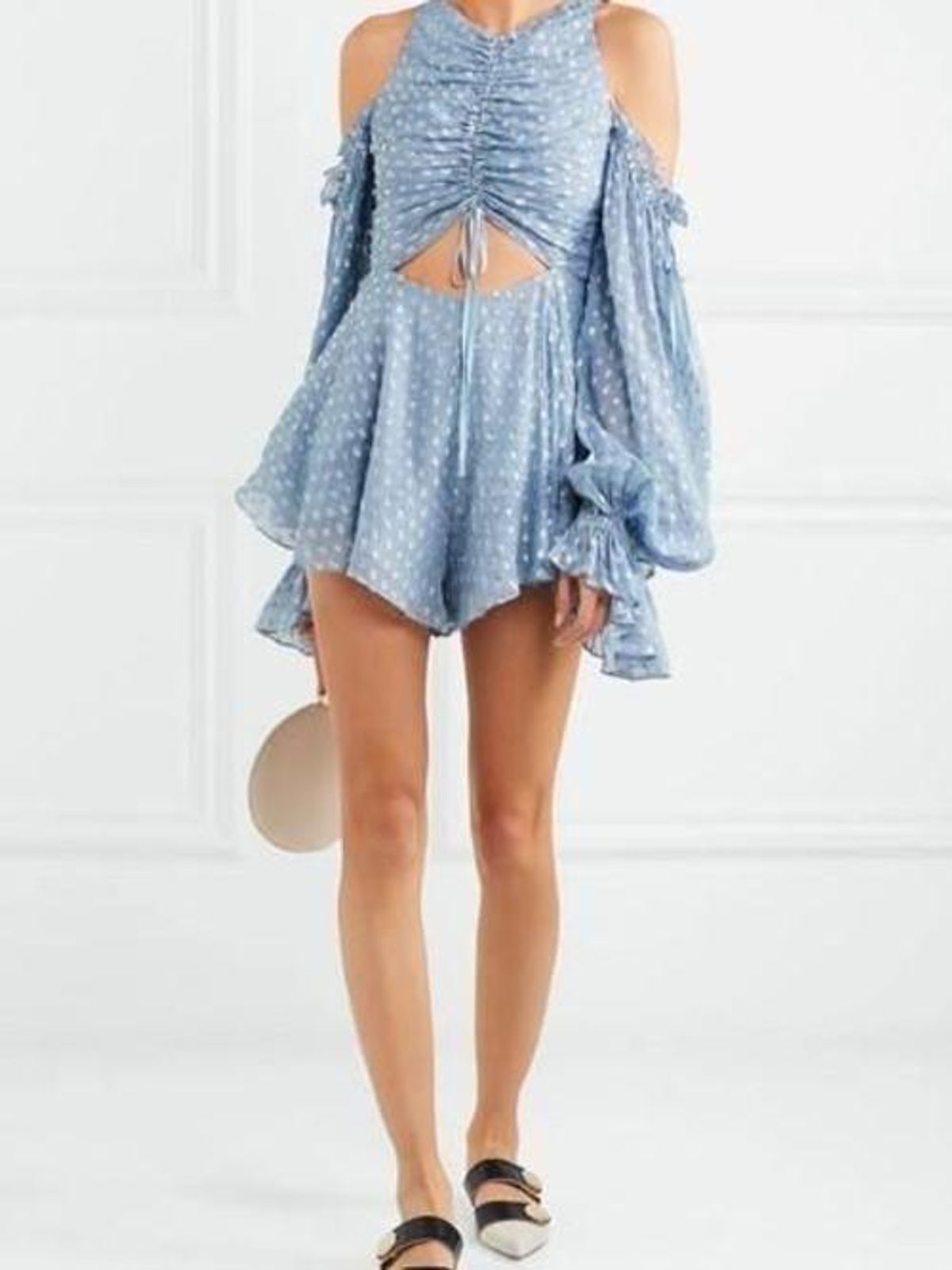 Alice McCall Did It  Again Playsuit  Blue Size 14 - Image 2