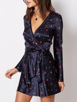 Bec & Bridge Love Spell Mini Dress in Ink Size AU 6 for rent on The Volte - image 3