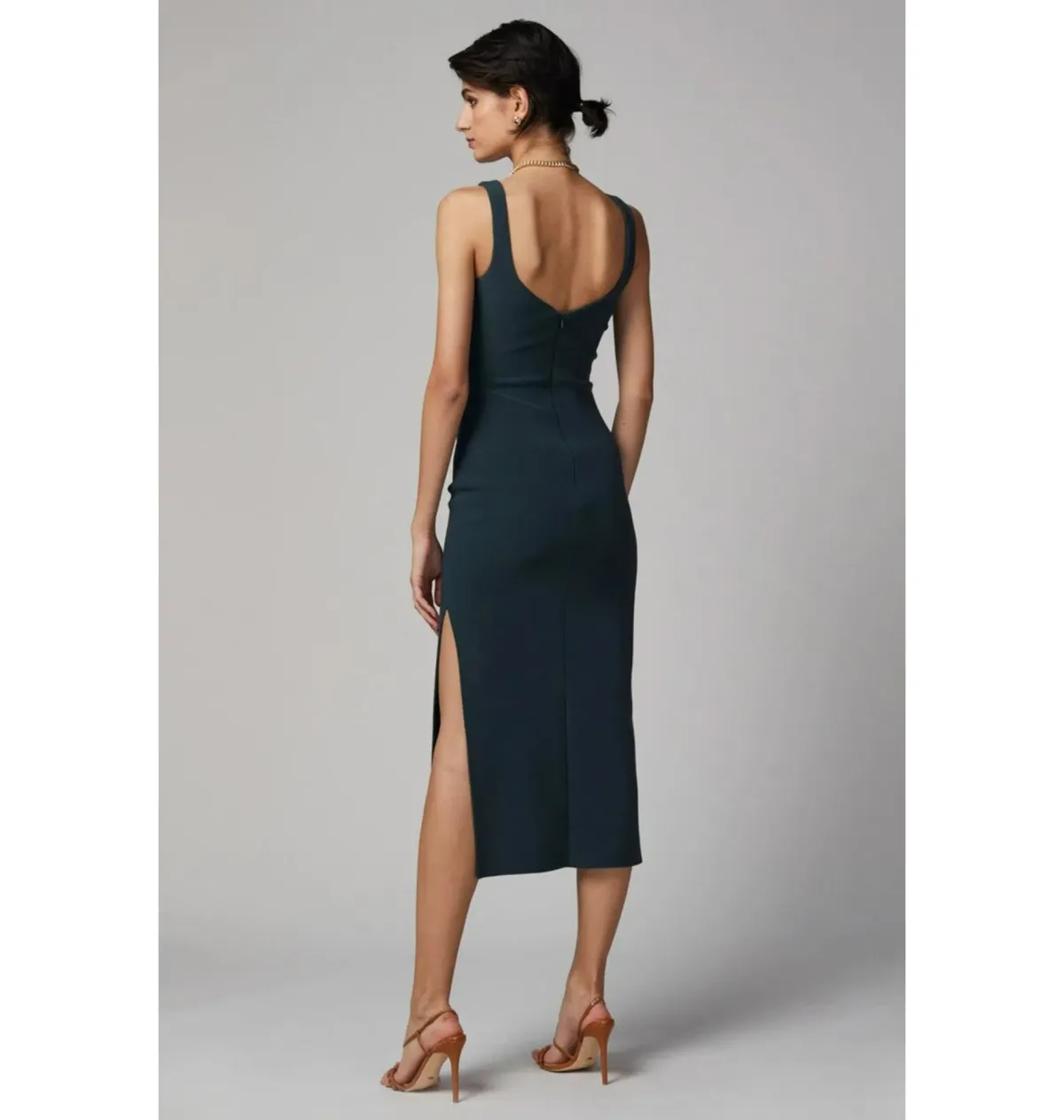 Bec and Bridge Joelle Midi Dress In Fern Size AU 10 - Image 2