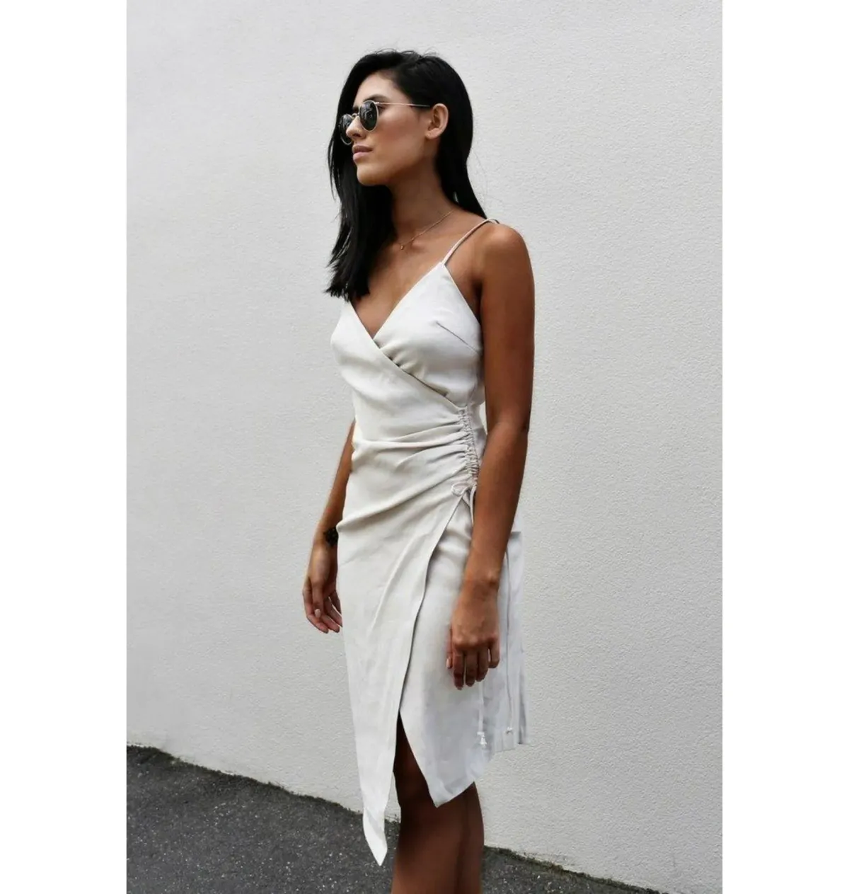 Bec & Bridge Superbe Dress in Sand Size AU 10 - Image 3