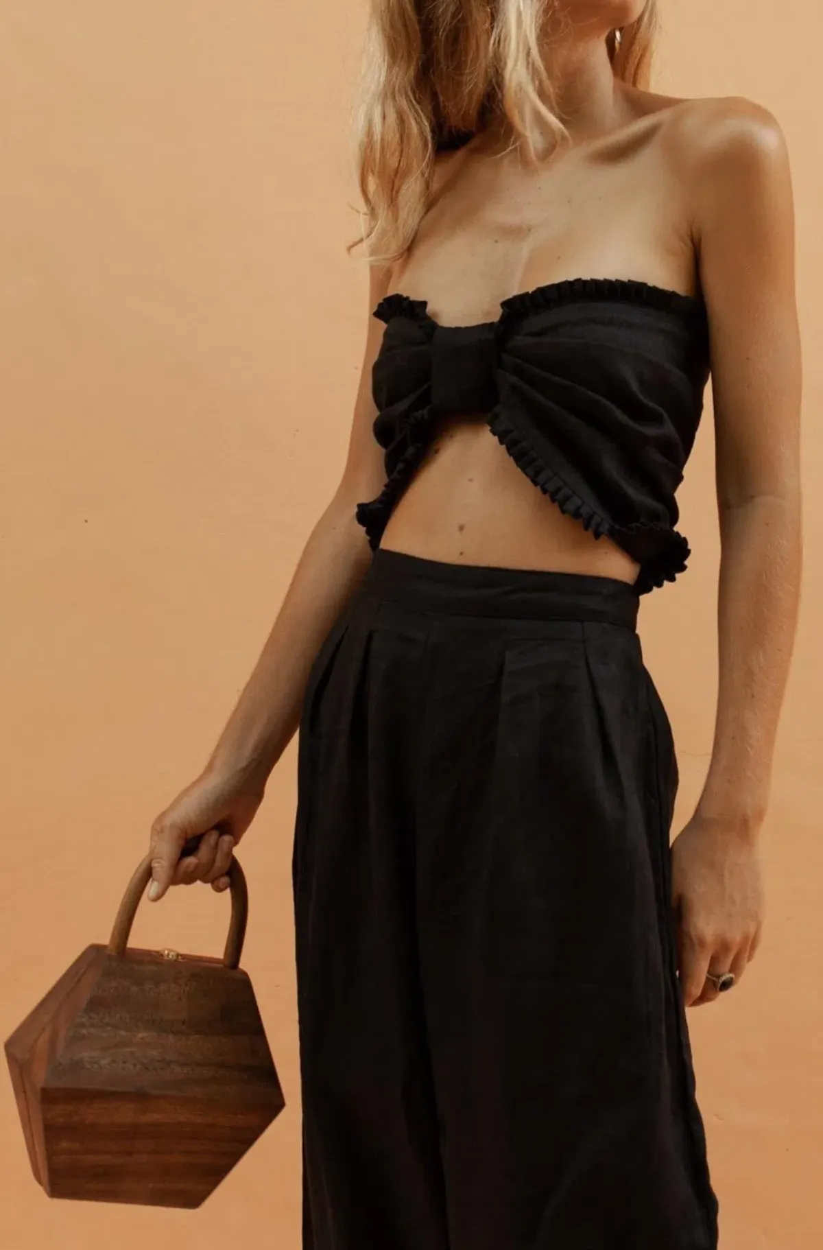 Posse The Label Alfie Jumpsuit Black Size 8 - Image 3