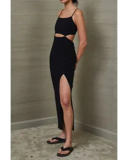 Bec & Bridge Faye Midi Dress Black Size AU 8 for rent on The Volte - image 2