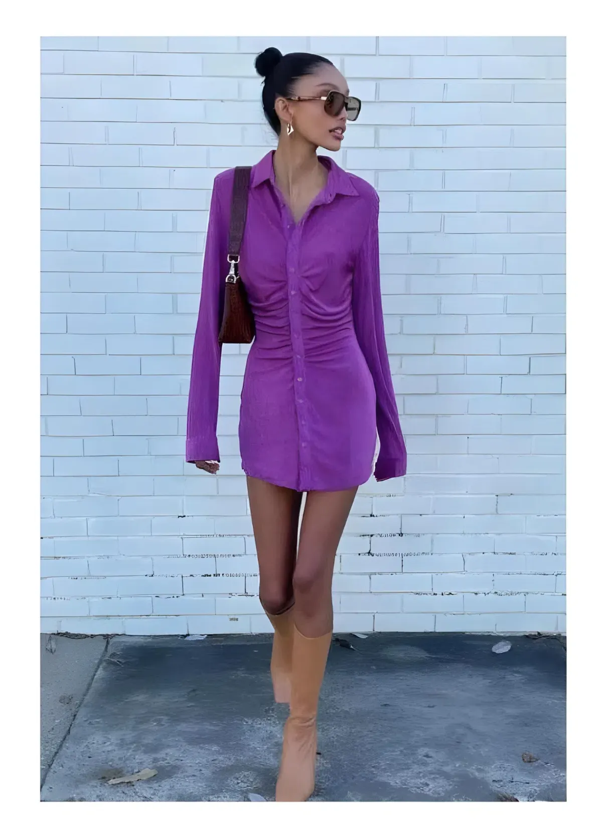 With Jéan Andy Dress in Violetta Size XS/ AU 6 - Image 1