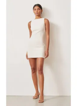 Bec & Bridge Raphaela Mini Dress Vanilla Bean Size 6  for rent on The Volte - image 1