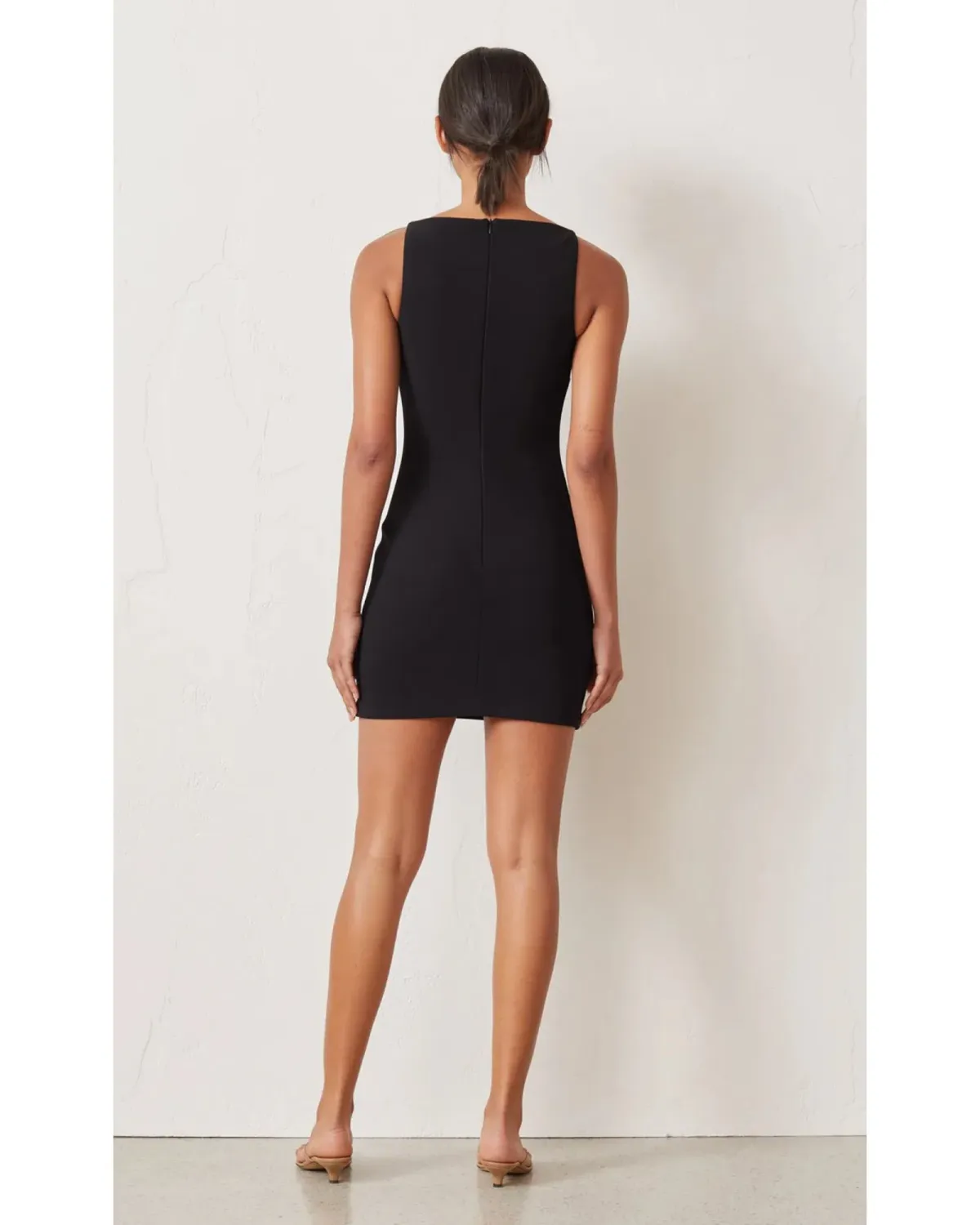 Bec & Bridge Raphaela Mini Dress in Black Size AU 6  - Image 3